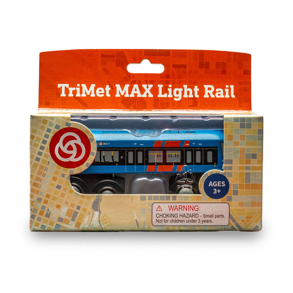 Portland TriMet MAX Light Rail Wooden Train